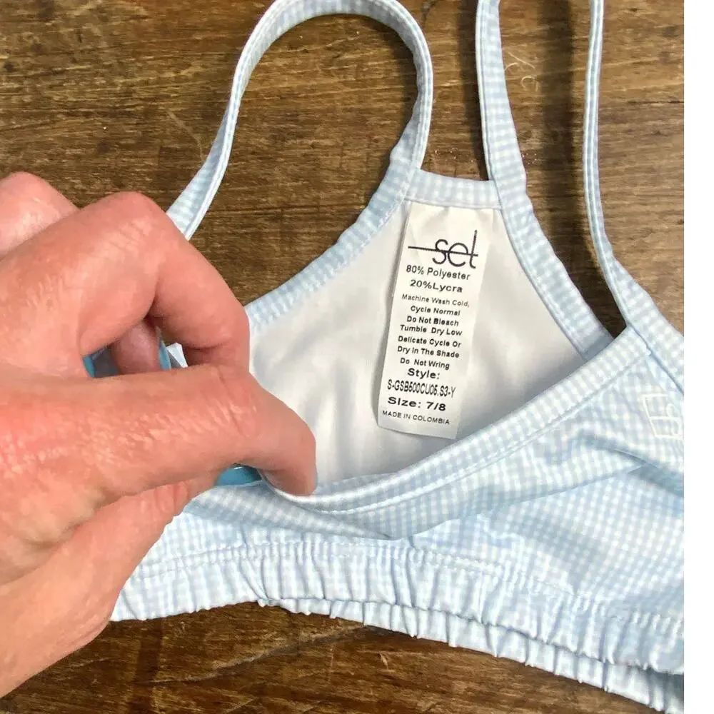 Set Active‎ Training Bra size 7/8 NWT